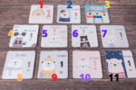 Tarjetas de crecimiento mes a mes bebé