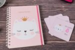 Cuaderno pediátrico + tarjetas de crecimiento bebé mes a mes