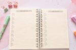 Agenda semanal personalizada