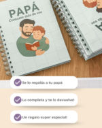 regalo dia del padre, regalo papá, regalo para el dia del padre mar del plata, diario papa, contame de vos, diario quiero saber tu historia, diarios familiares