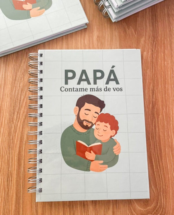 regalo dia del padre, regalo papá, regalo para el dia del padre mar del plata, diario papa, contame de vos, diario quiero saber tu historia, diarios familiares