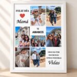 cuadro personalizado, cuadro personalizado con fotos, cuadro dia de la madre, regalo dia de la madre, cuadro con fotos dia de la madre