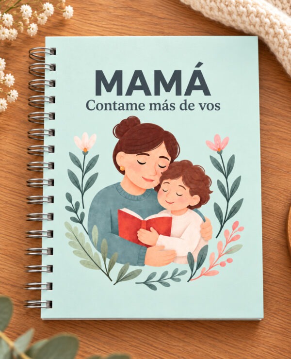 regalo dia de la madre, diario mama, mama contame tu historia, journal, diario mama, contame más de vos, quiero saber tu historia